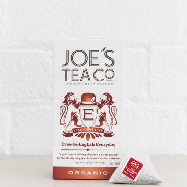 Joes Tea Company Organic Ever-So-English Breakfast 3.5g x15 Joes Tea Company Organic Ever-So-English Breakfast 3.5g x15