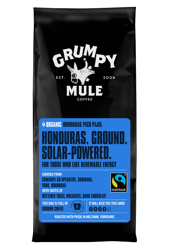 Grumpy Mule HONDURAS PICO PIJOL GROUND COFFEE 227g