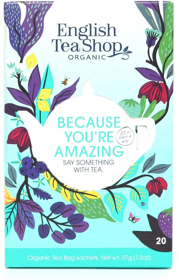 Because Youâ€™re Amazing 20Teas Organic Tea set
