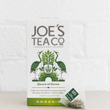 Joes Tea Company Organic Queen of Green GREEN 2g x15 Joes Tea Company Organic Queen of Green GREEN 2g x15