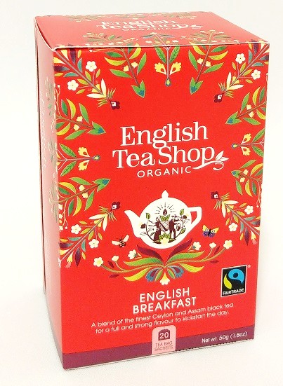 EnglishTeaShop Ekologiška English Breakfast Arbata 20 maiš. EnglishTeaShop Ekologiška English Breakfast Arbata 20 maiš.