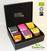 ETS Organic Tea Luxury Leather Gift box with 120 teas