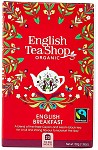 EnglishTeaShop Organic English Breakfast Tea 20bags x6